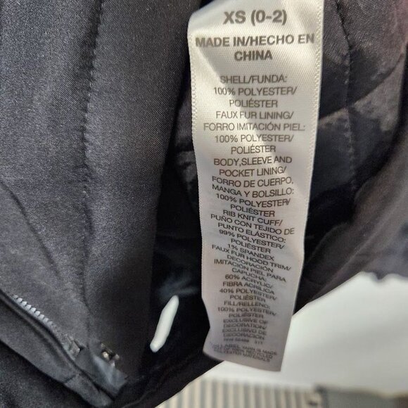 Time and Tru Women's Heavyweight Anorak Jacket in Black - Size XS - Picture 10 of 10